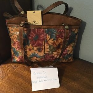 Patricia Nash Poppy Tote NWT